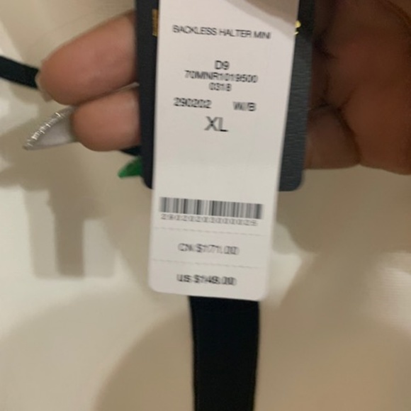 Bebe Backless Halter Mini - Picture 5 of 6